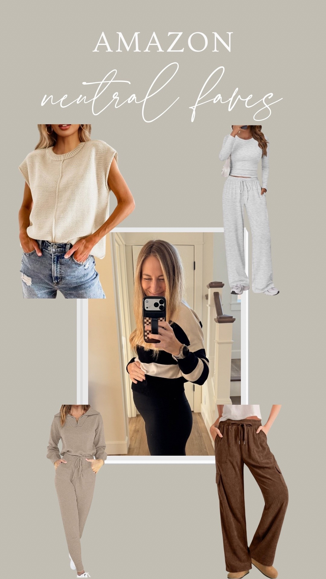 Neutral basics you can wear in so many different ways🤎

#LTKSeasonal