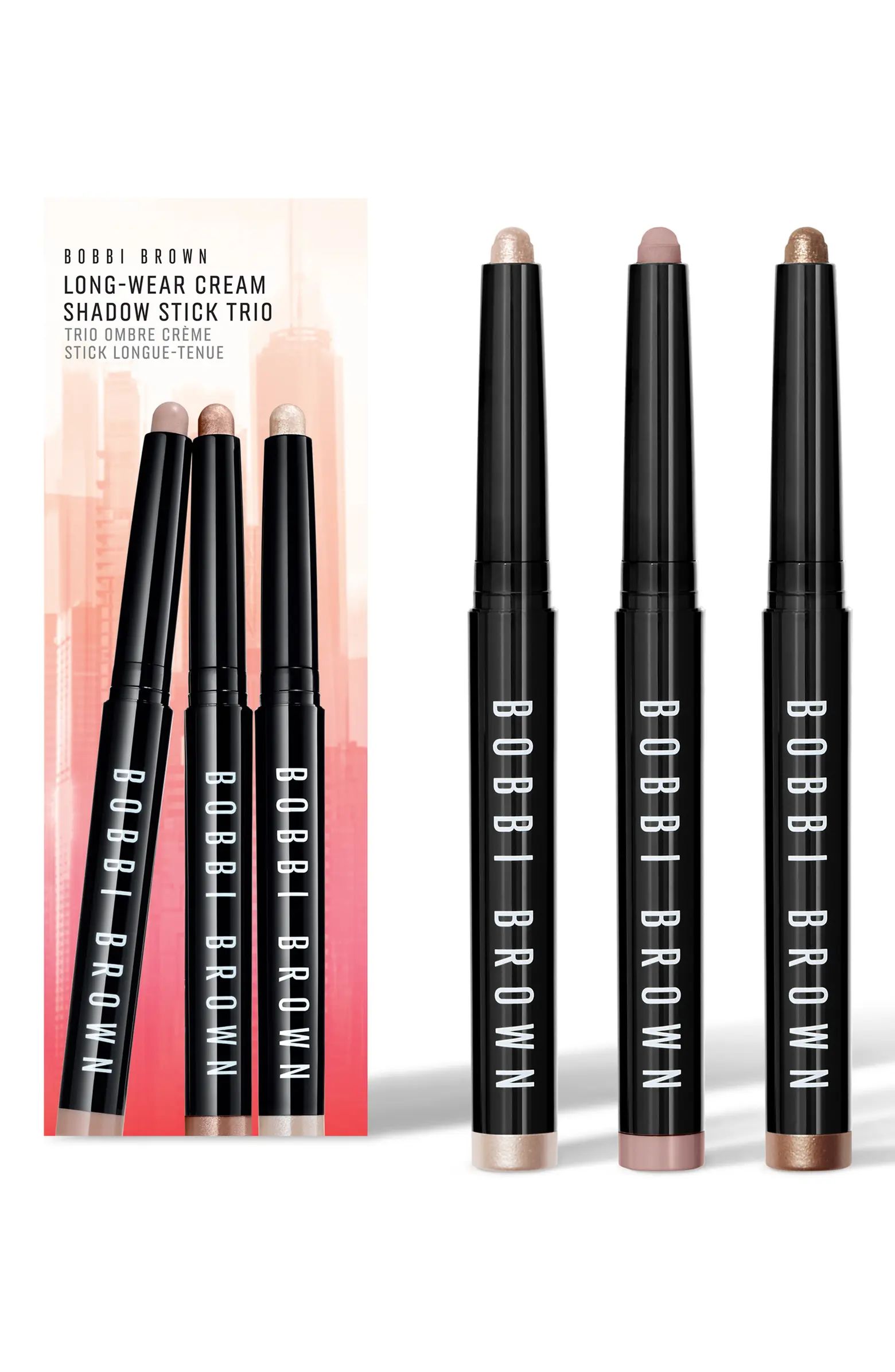 Bobbi Brown Long-Wear Cream Eyeshadow Stick Trio $102 Value | Nordstrom | Nordstrom