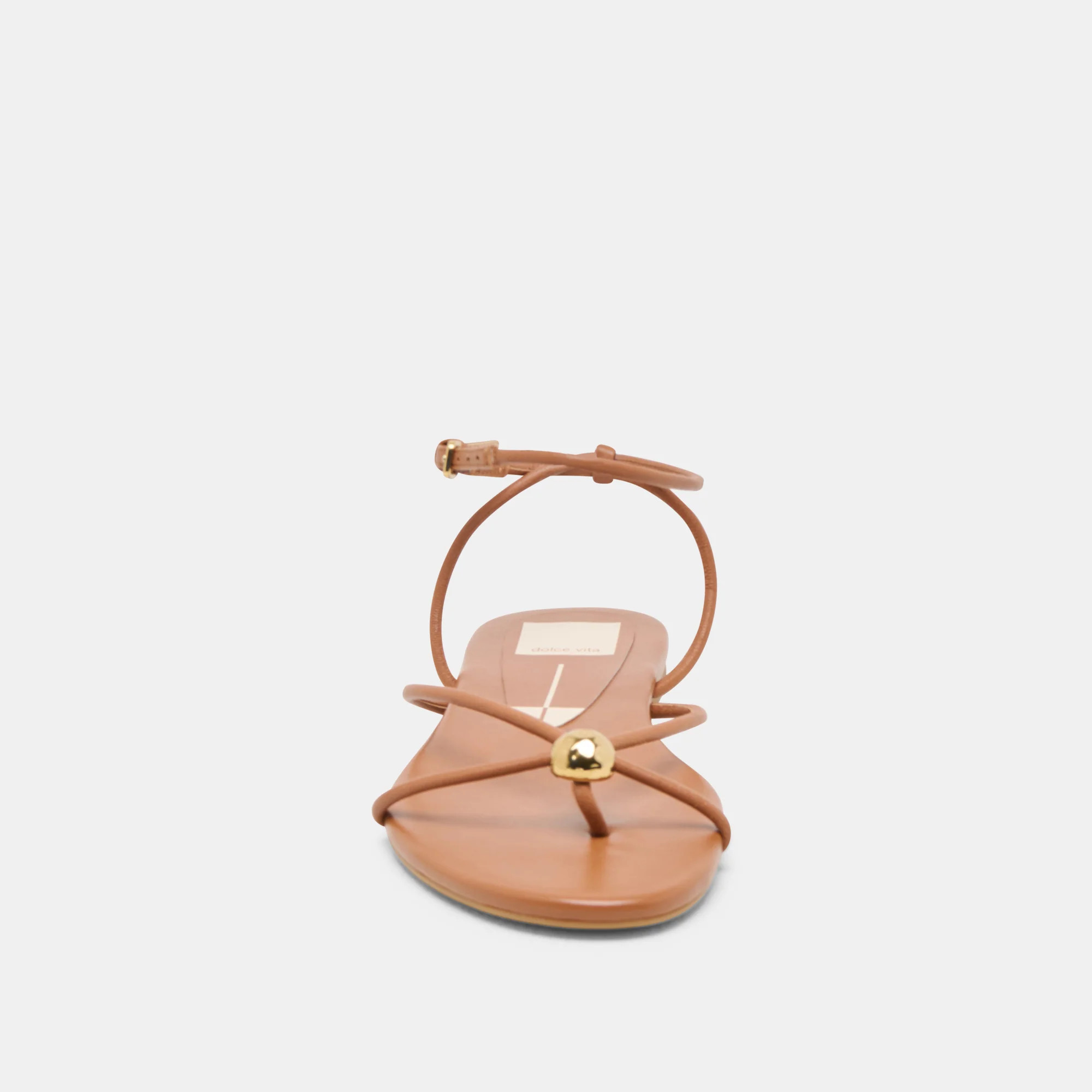 Kenley Sandals Saddle Leather | DolceVita.com