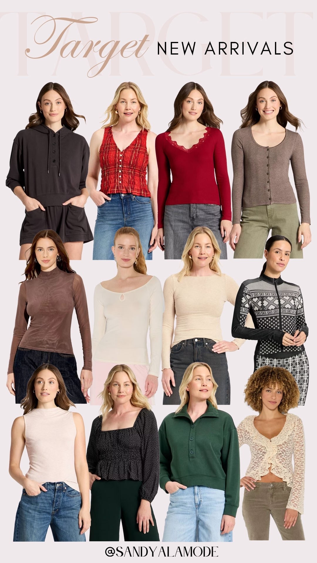 Target fashion. Target new arrivals. Target causal holiday style. Target fall top. Target holiday top. Target finds  

#LTKFindsUnder50 #LTKSeasonal #LTKStyleTip