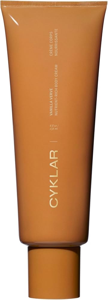 CYKLAR Nutrient Rich Body Cream. Vanilla Verve Nourishing Moisturizer with Niacinamide and Banana... | Amazon (US)