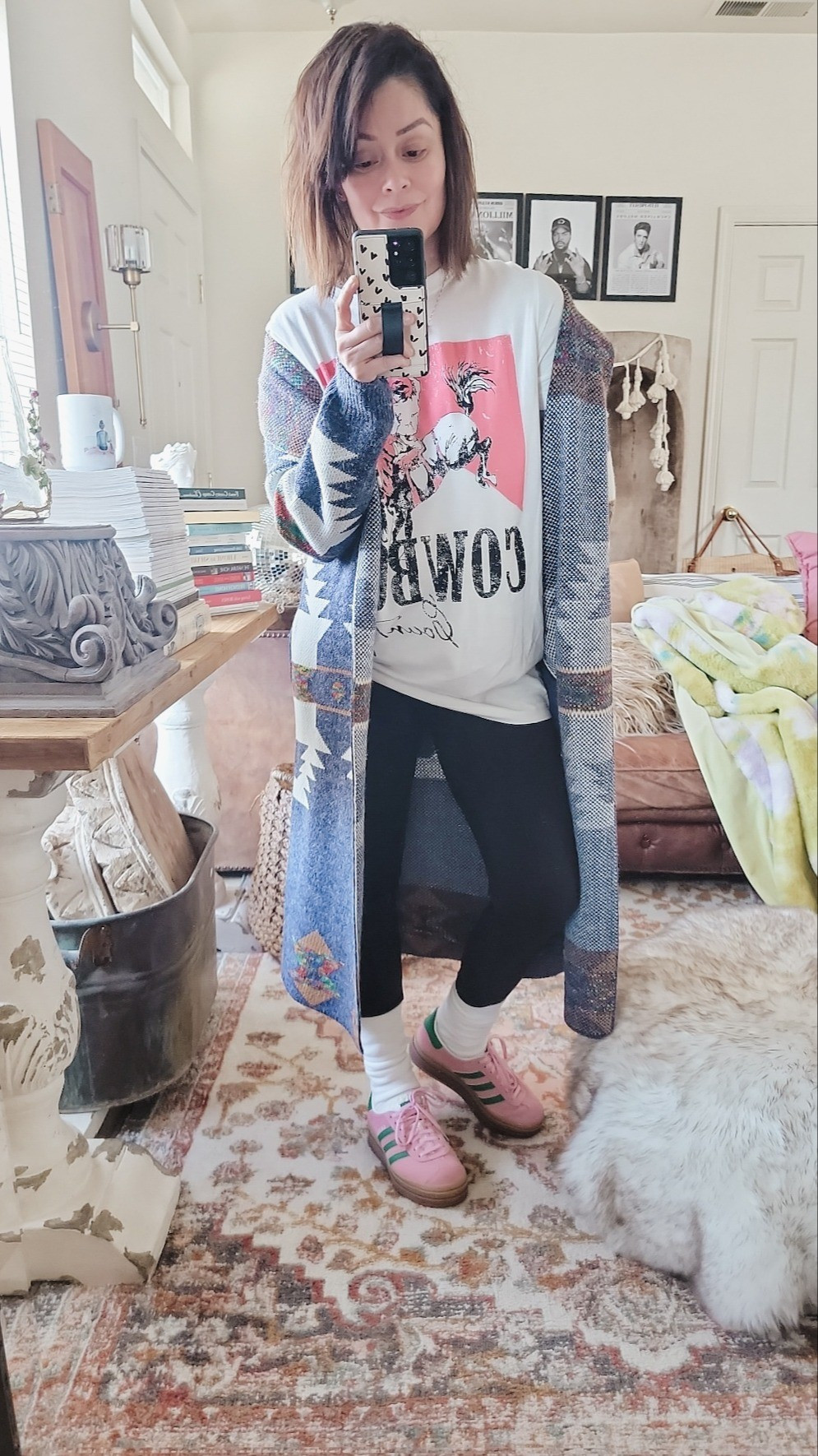 Size down in shoes one sizeAdidasGraphic teeCozy throw blanket Oversized tee

#LTKhome #LTKshoecrush #LTKfitness