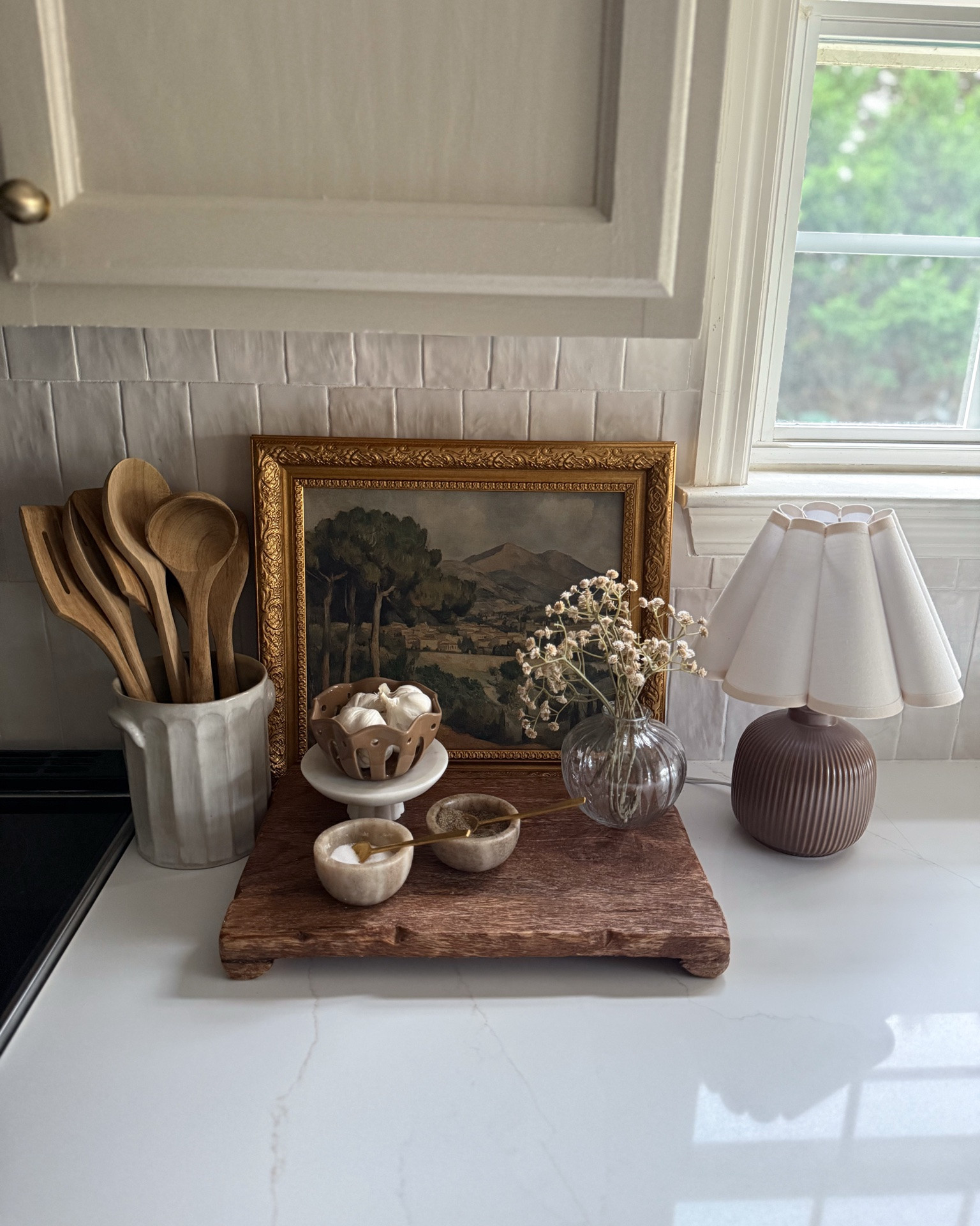 Kitchen counter styling idea 🤍 got this new art this week since it’s on sale!!

#LTKHome #LTKSaleAlert #LTKSeasonal