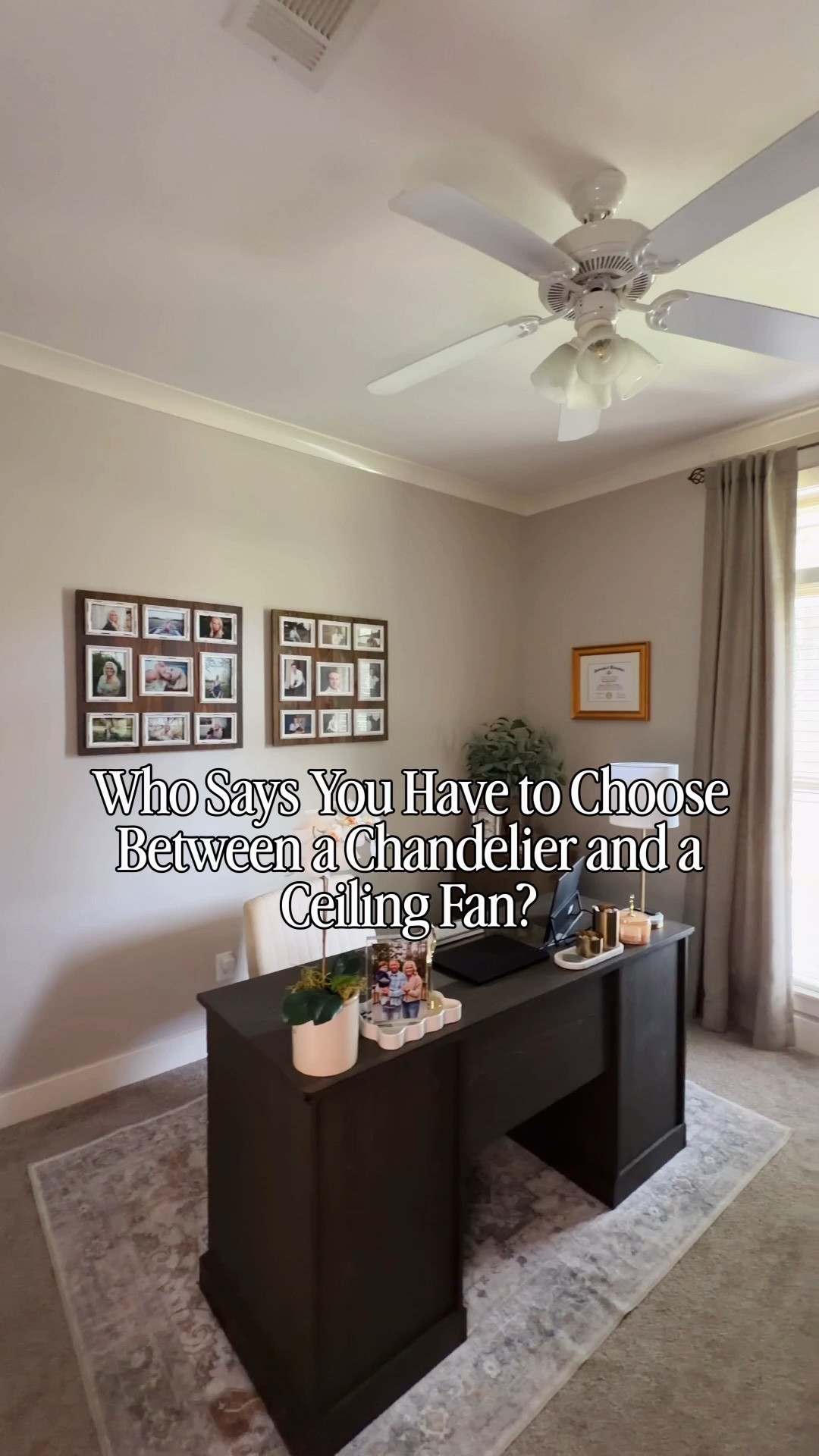 The home office upgrade I didn’t know I needed! 

This crystal flush mount ceiling fan completely transformed my office! 

I love that it gives me the elegant look of a chandelier while still keeping the room cool and comfortable. It’s the perfect combination of style and function.

My favorite features:
• Gorgeous crystal design that instantly elevates the space
• Quiet fan with multiple speed settings
• Bright, beautiful lighting
• Remote control for both the light and fan
• Built-in timer settings for added convenience

If you’re looking for an easy way to make your home office, bedroom, or guest room feel more luxurious without sacrificing practicality, this is such a beautiful upgrade.

Tap to shop this ceiling fan and the rest of my home office favorites!#LTKFinds #HomeOffice #HomeOfficeDecor #OfficeMakeover #LightingIdeas #CeilingFan #ChandelierStyle #AffordableLuxury #HomeDecor #InteriorInspo #AmazonHome #HomeRefresh #NeutralHome #DesignDetailsByDana

#LTKHome #LTKvlog #LTKHome #LTKdayinmylife
