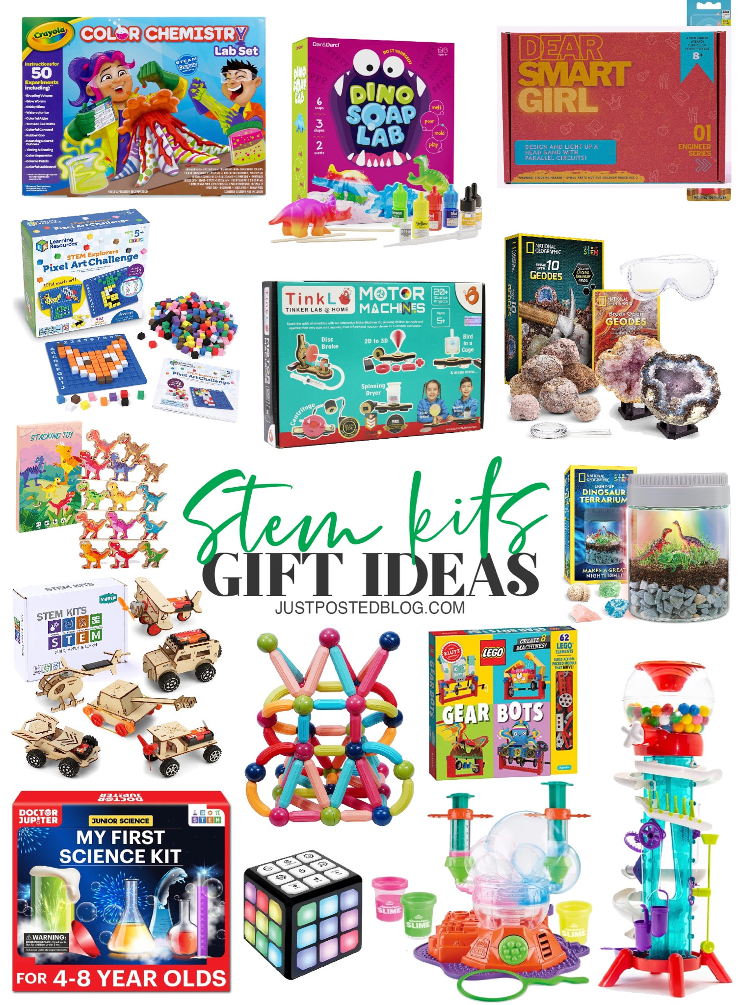 A gift guide full of stem activities and kits for kids! 

#LTKGiftGuide #LTKkids #LTKHoliday