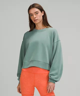 Softstreme Perfectly Oversized Cropped Crew | Women's Hoodies & Sweatshirts | lululemon | Lululemon (US)