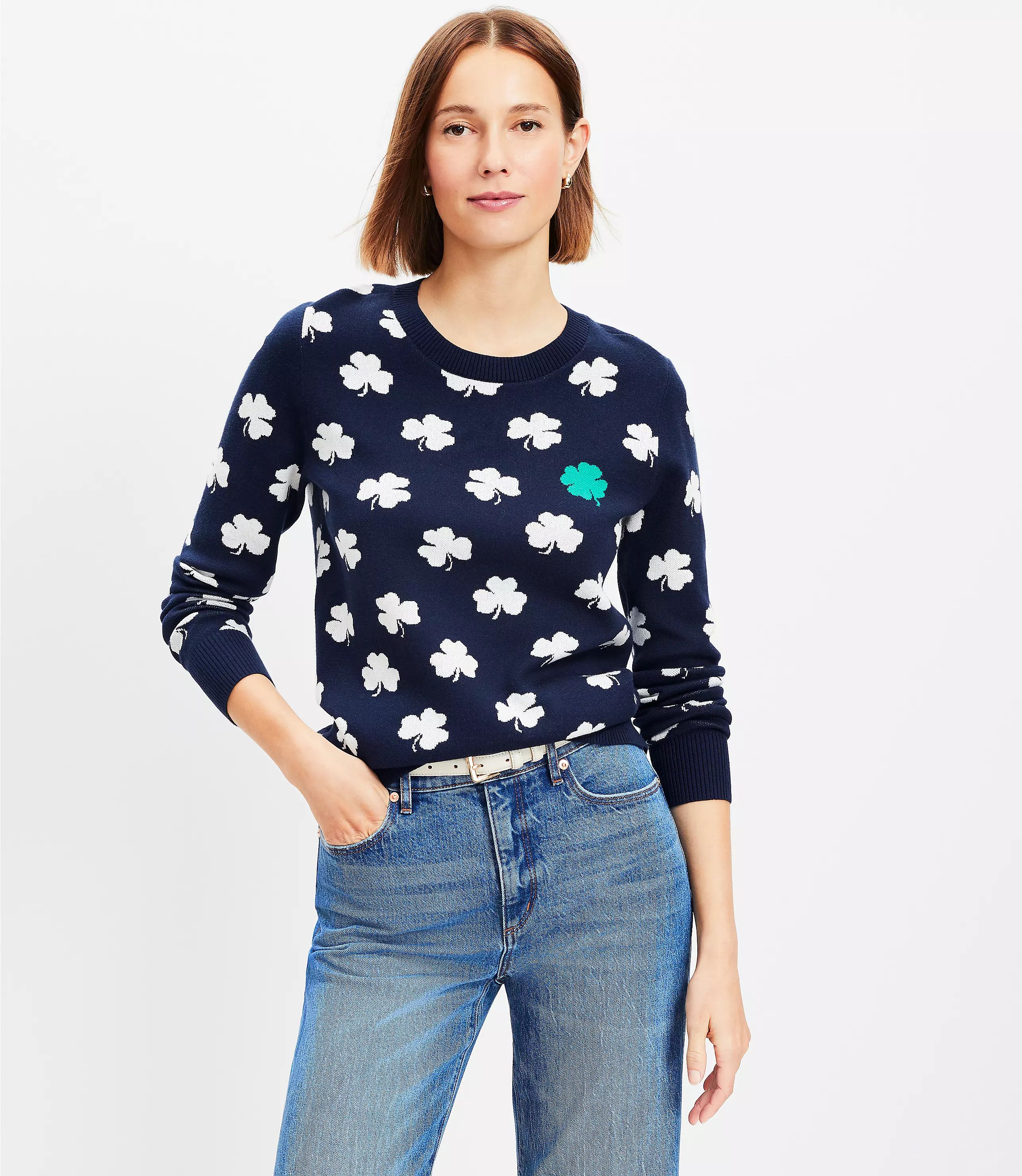 Shamrock Sweater | LOFT