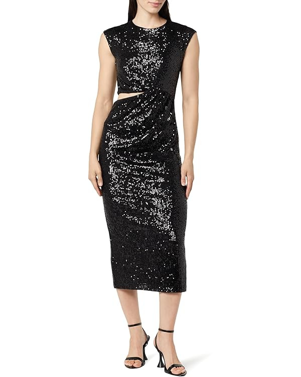 The Drop Women's Padma Cut-Out Sequin Midi Dress | Amazon (US)