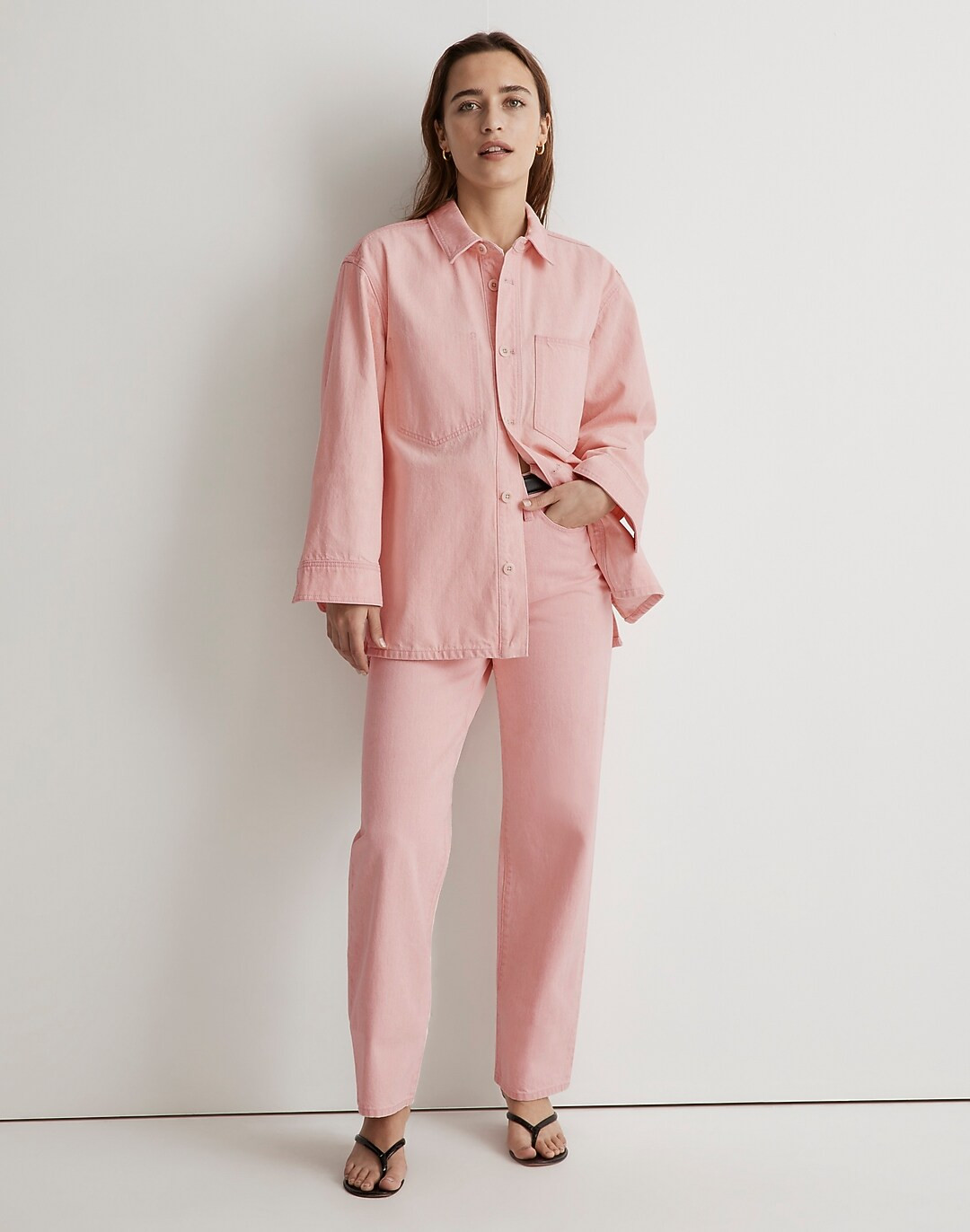 Denim Shirt-Jacket: Botanical Yarn-Dye Edition | Madewell