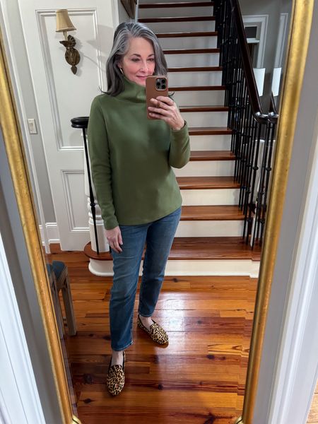 Dudley Stephen’s fleece is a definite splurge, but worth it! The greenpoint style has a few colors on sale. True to size in a medium. Birdies leopard flats are true to size. 

#LTKstyletip #LTKsalealert #LTKover40