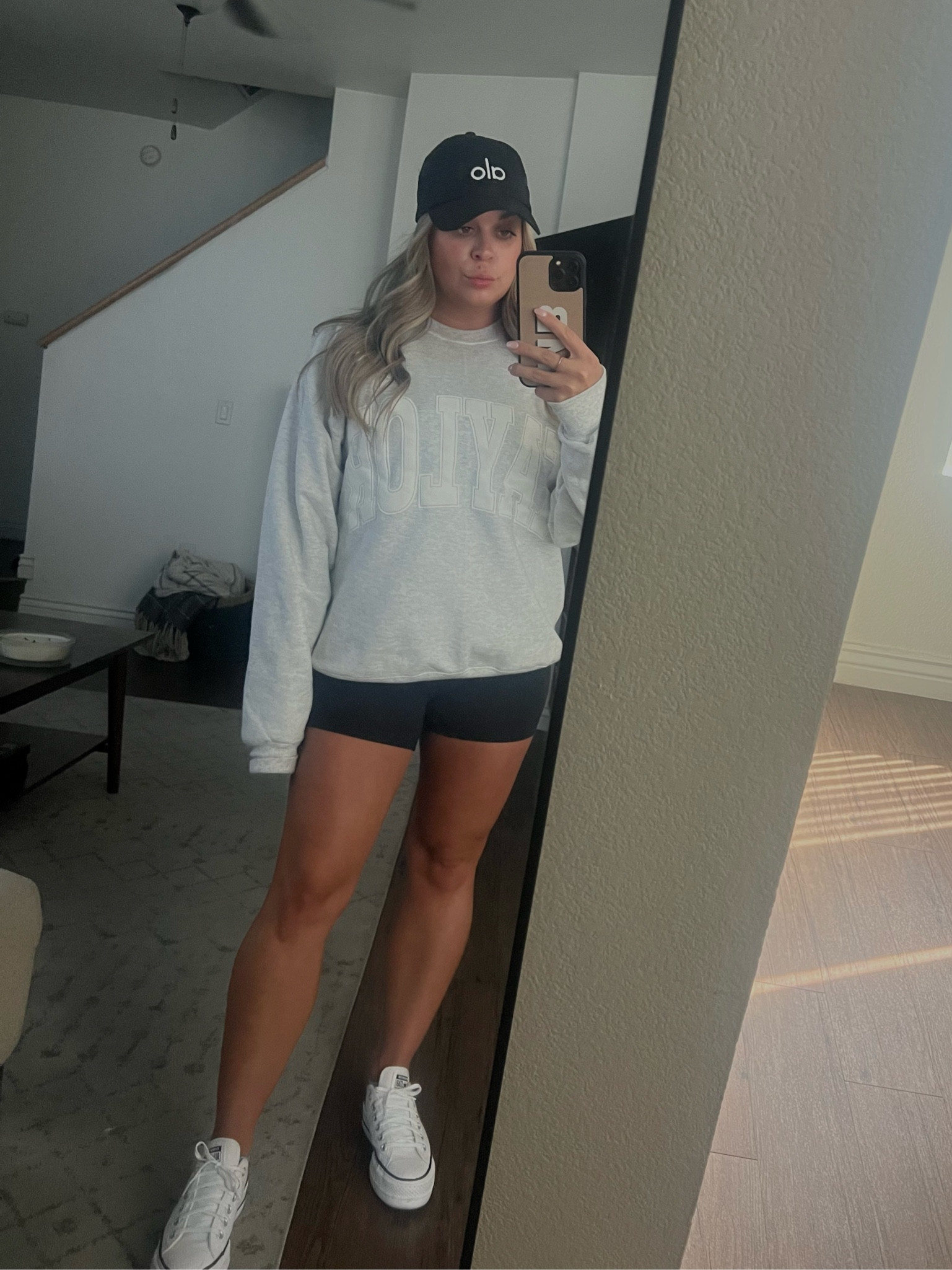 Lululemon shorts, lululemon outfit, Alo hat, Alo yoga, converse, platform converse, white sneakers, the bar, spring outfits, casual outfits, comfy outfits, Alo hat

*converse run really large order one full size down 

#LTKstyletip #LTKshoecrush #LTKunder100
