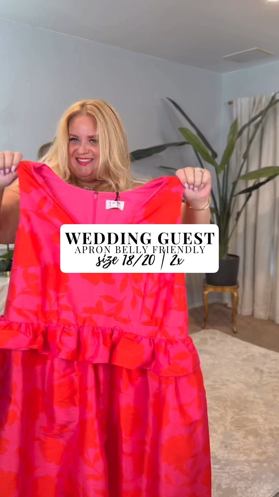 Affordable wedding guest dress perfect for the girl who like me have an apron belly and don’t want it on display
Non-stretched fabric wearing size 20
I have one of these in a size 20 new with tags on that I bought extra. Send me a DM on Instagram to purchase.

#LTKWedding #LTKPlusSize #LTKFindsUnder50