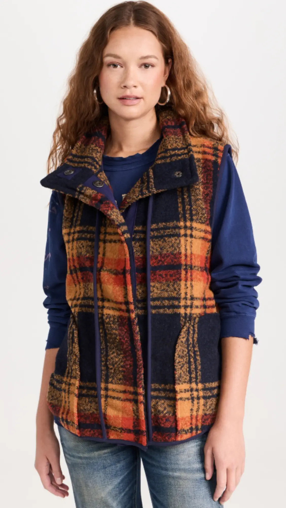 Free People Wrapped Up Blanket Vest | Shopbop | Shopbop
