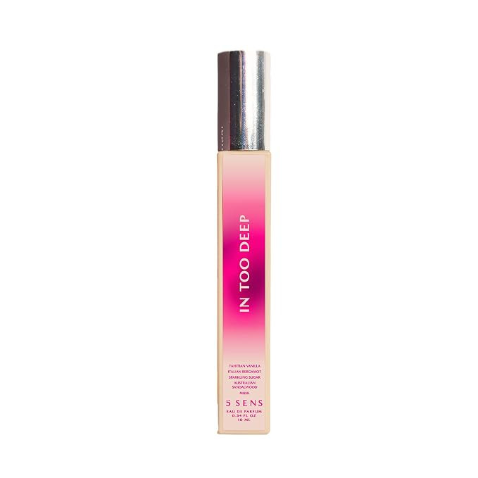 In Too Deep Eau de Parfum Travel Spray (10 mL) - Clean, Lasting Fine Fragrance - Gourmand with Ta... | Amazon (US)