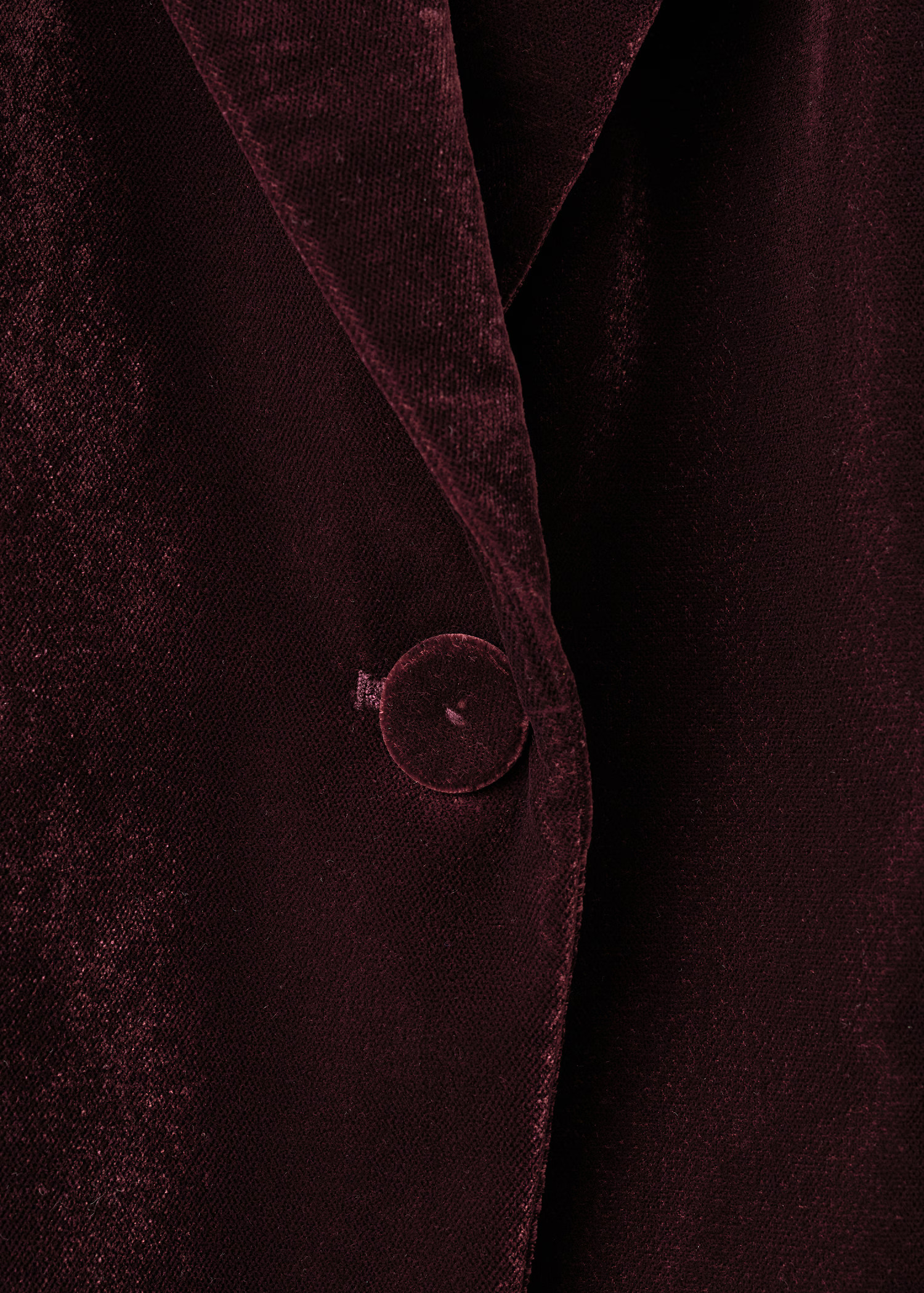 Structured velvet blazer | Mango (US/MX/AU)