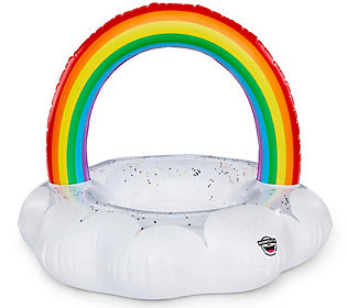 Big Mouth Inc. Rainbow Cloud Pool Float | QVC