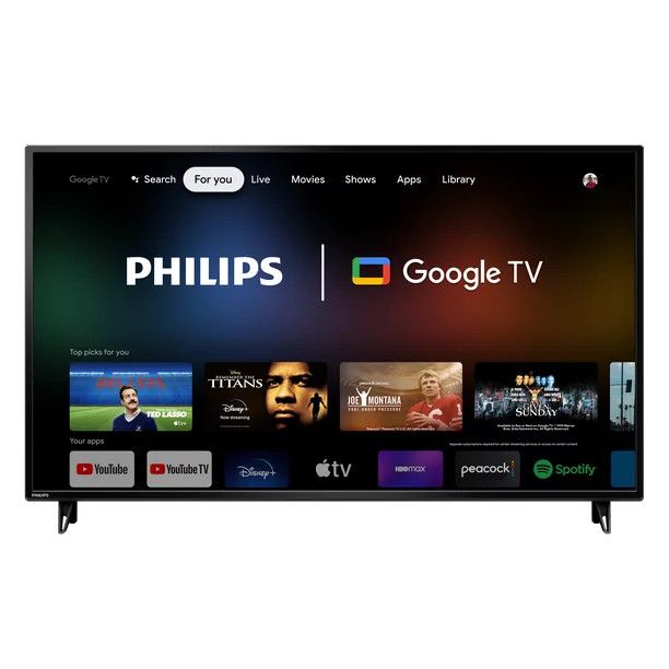 Philips 55" Class 4K Ultra HD (2160p) Google Smart LED TV (55PUL7552/F7) - Walmart.com | Walmart (US)