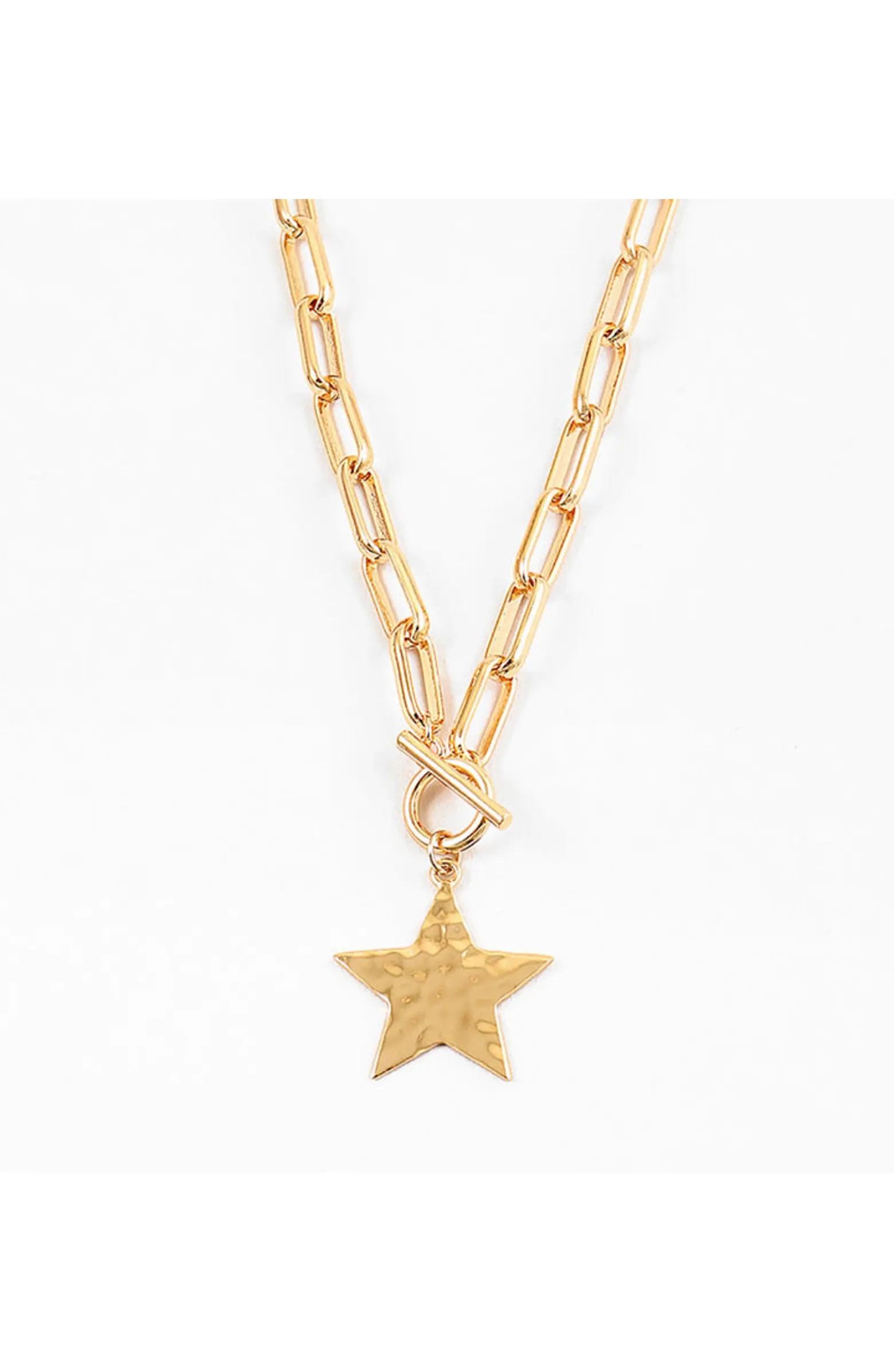 Star Hammered Necklace | Nordstrom