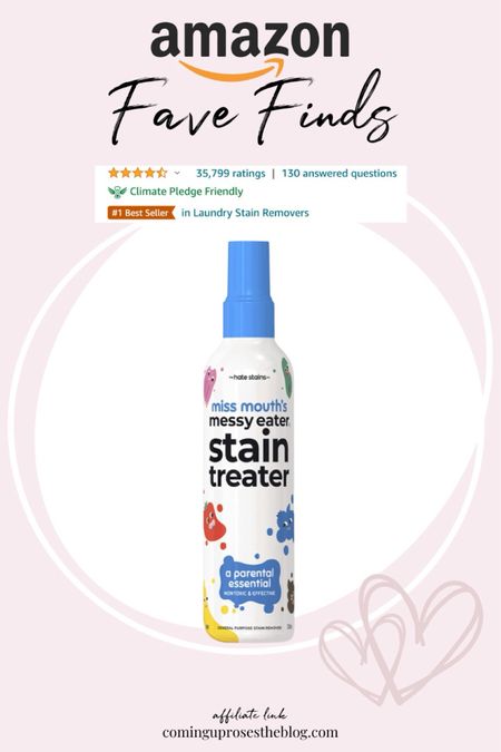 Amazon must have for parents 

Stain remover spray // stain remover from Amazon 

#LTKkids #LTKhome #LTKfamily