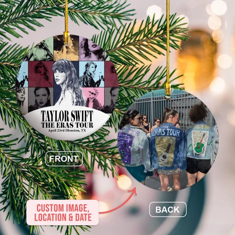 Personalized Eras Tour 2023 Photo Ornament Custom Photo - Etsy | Etsy (US)