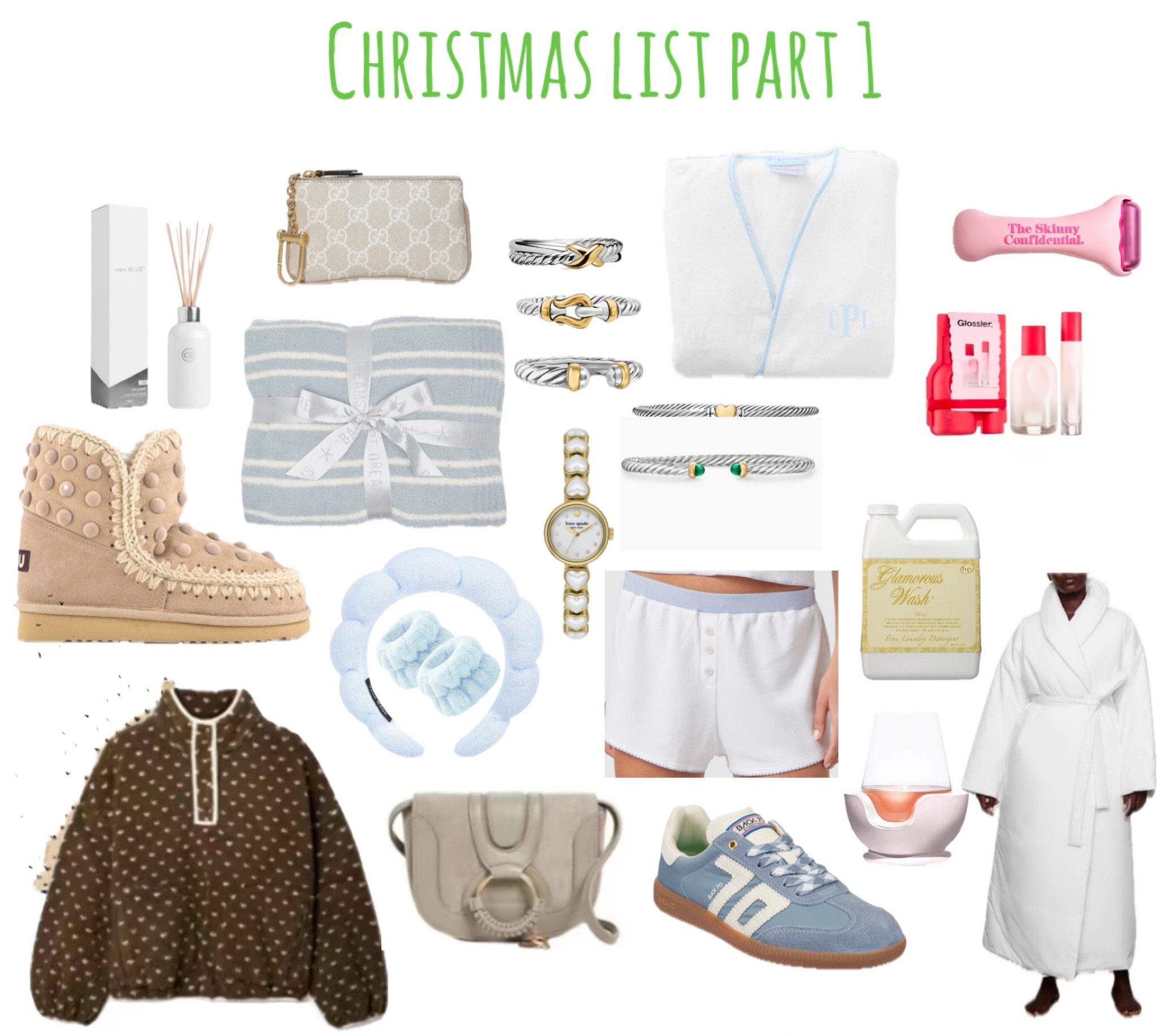 Gift guide! 💚💚💚
Sneakers are Back 70, boots are MOU, pj shorts are CozyLand by Morgan Lane, and the purse is See by Chloé

#LTKGiftGuide #LTKHoliday #LTKSeasonal