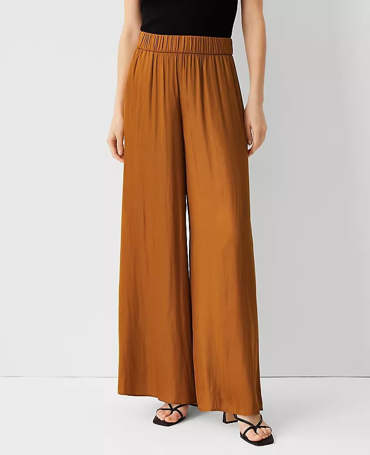 The Pull On Palazzo Pant | Ann Taylor | Ann Taylor (US)