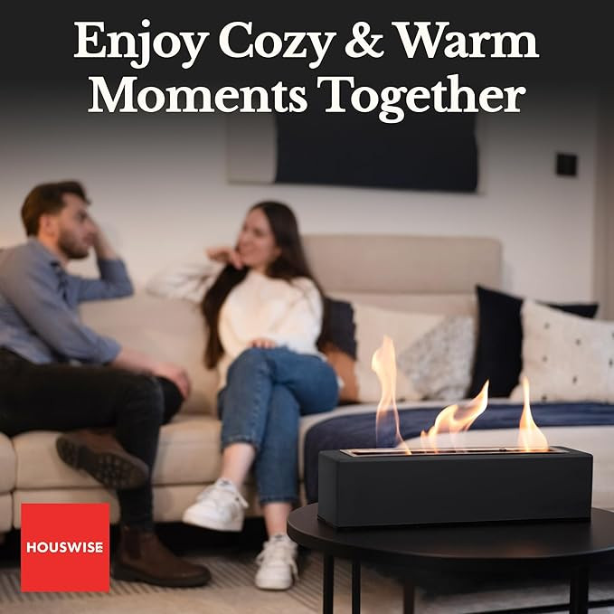 Tabletop Fire Pit - Concrete Outdoor & Indoor Fire Pit Tabletop, Smores Maker Kit, Table Top Fire... | Amazon (US)