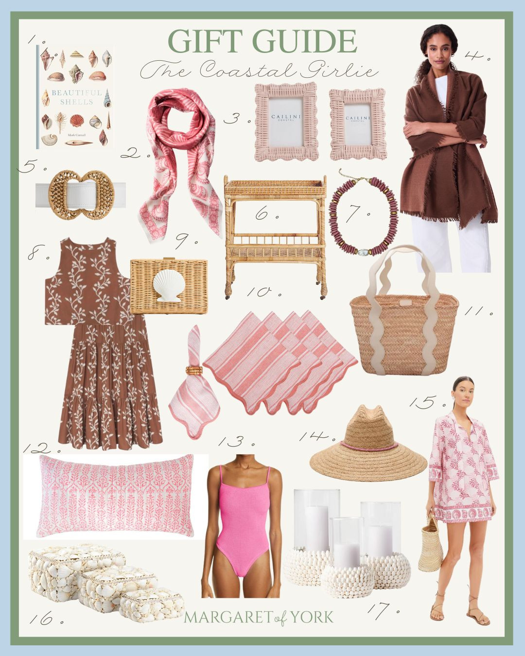 Gift Guide
For The Coastal Girlie 

 #LTKGiftGuide