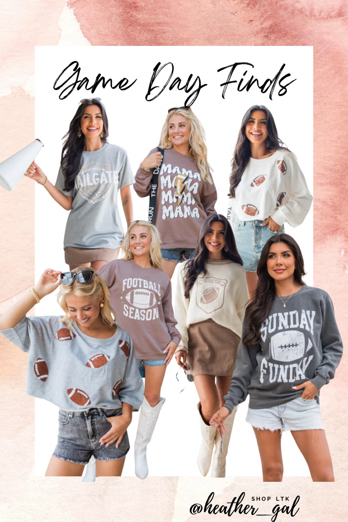 Game day outfits, game day shirts, football tops, sequin football tshirt, Sunday funday, football mama, sports mama, sports mom outfit, football season, Sunday outfit, football season outfits, Sunday casual looks, game day outfits, college football, nfl football, clear stadium bag, football bag, sequin football, pink lily, football throw blanket

#LTKFindsUnder100 #LTKFindsUnder50 #LTKU