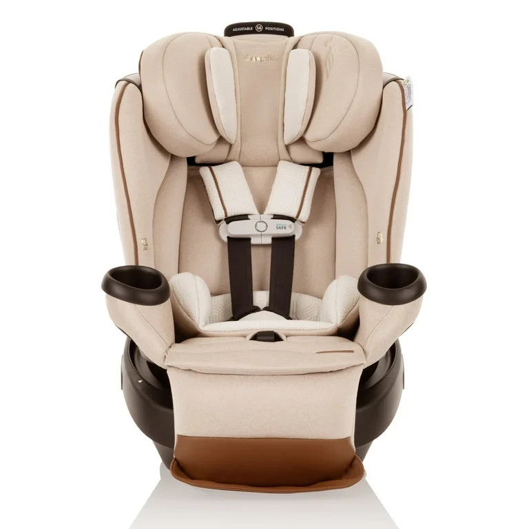 Evenflo Gold Revolve360 Extend All-in-One Rotational Car Seat with Green & Gentle Fabric (Champag... | Walmart (US)