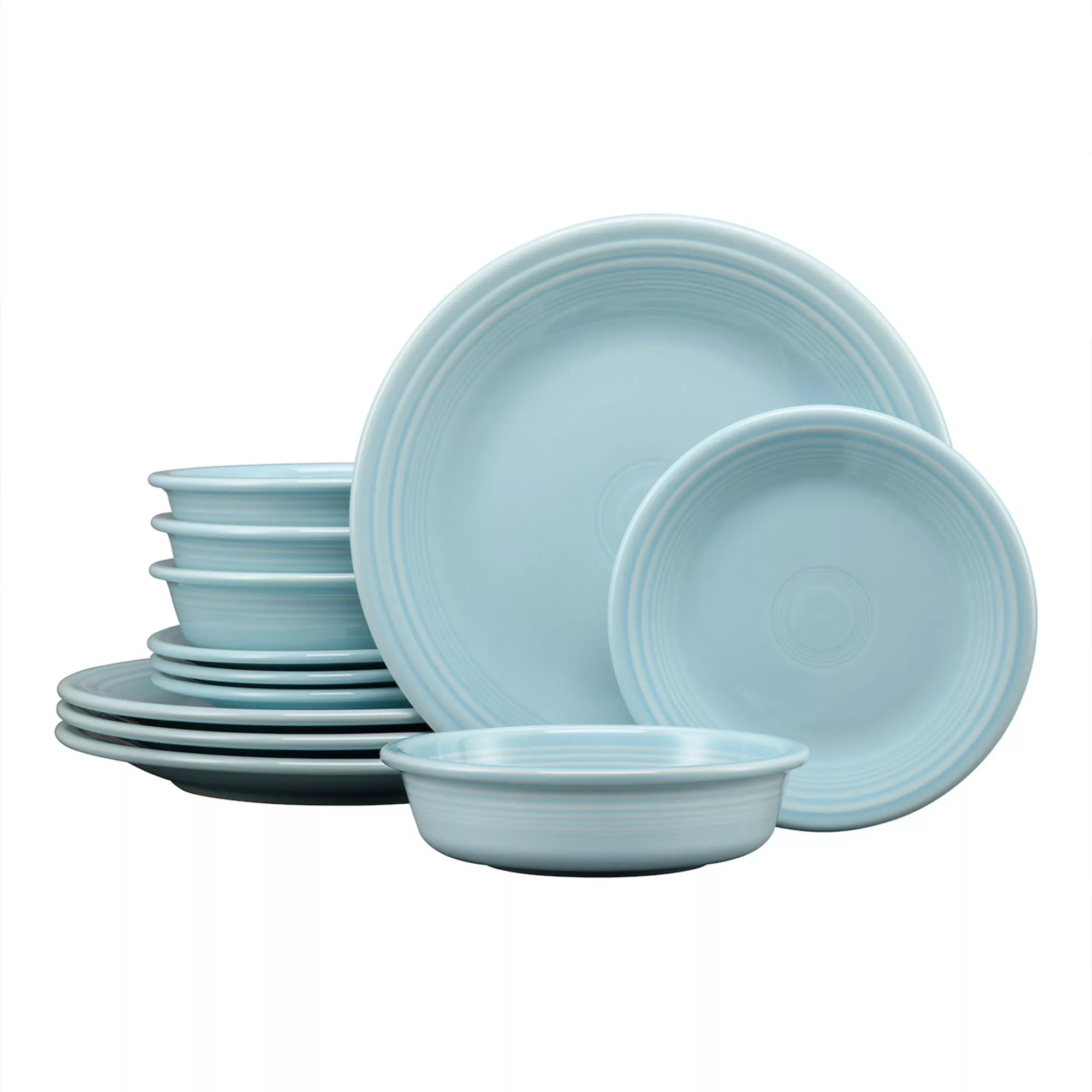 Fiesta Classic Rim 12-pc. Dinnerware Set, Service for 4 | Kohl's
