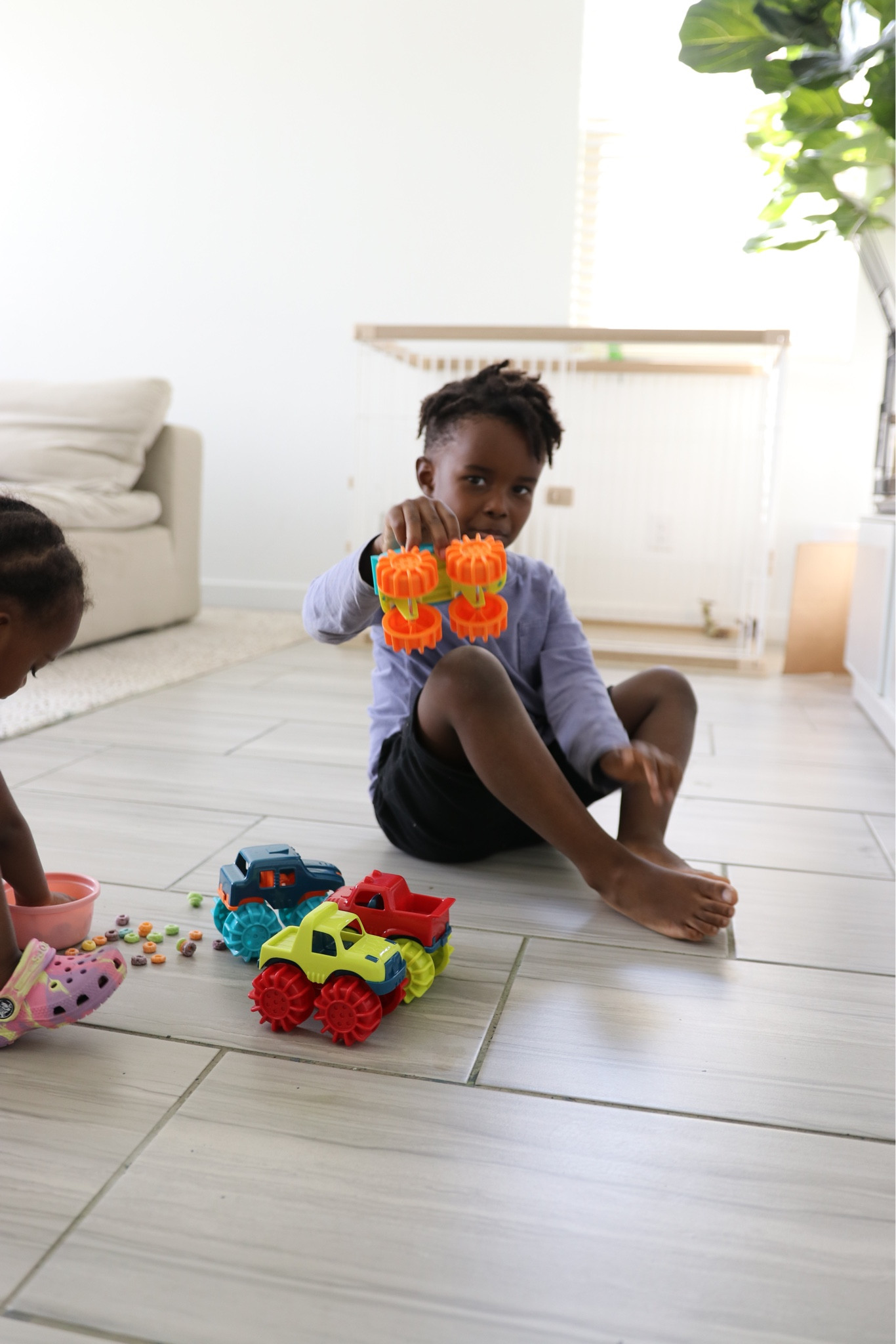 #AD Gifting season is here, be it holiday or birthday, I’ve got you covered
with toys that are sure to get kids of all ages excited! The Driven R/C
Midrange Front End Loader and B. toys Mini Monster Trucks have been
a major hit in the house! #target #targetpartner