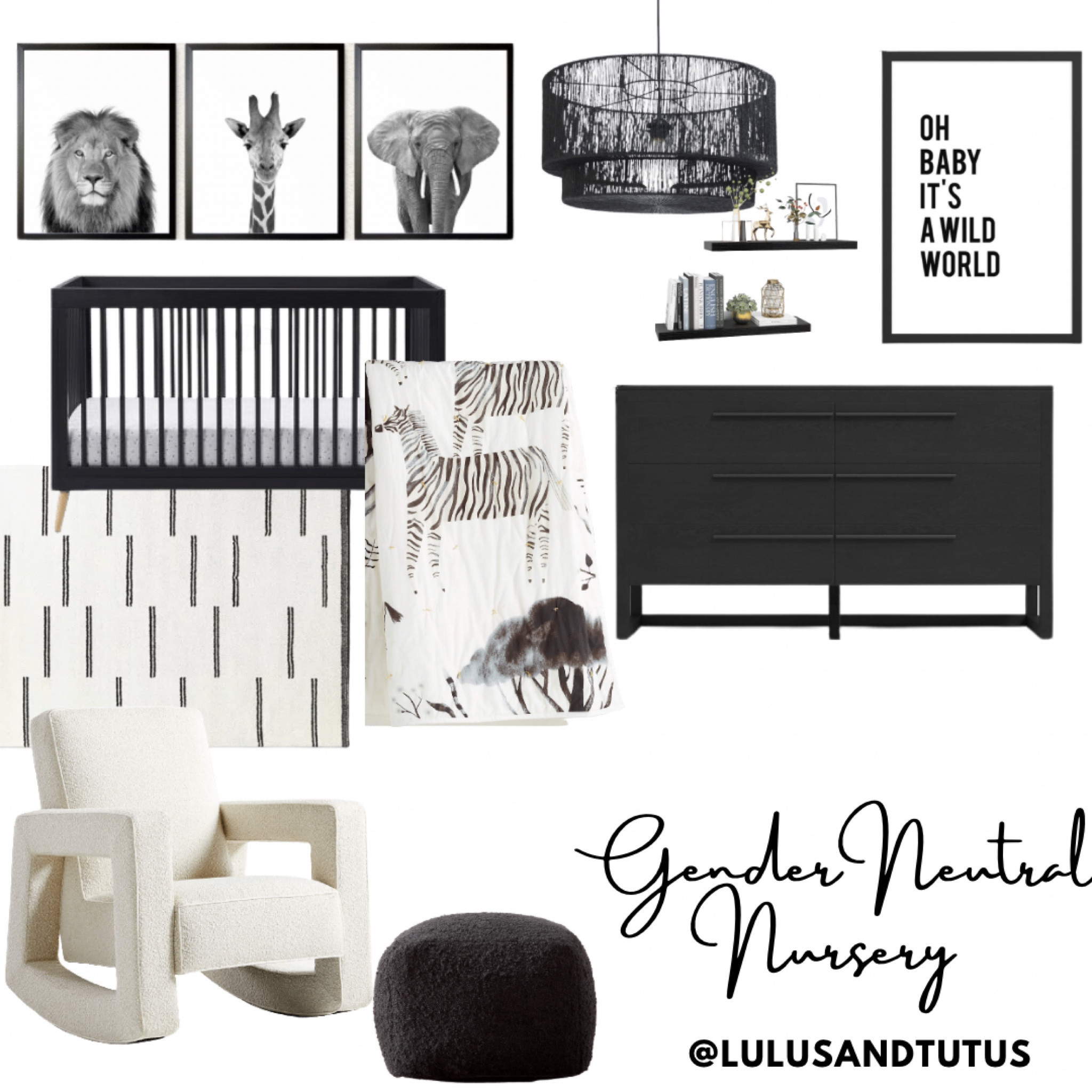 Gender neutral B&W nursery vibes 🖤


#LTKbaby #LTKkids #LTKbump