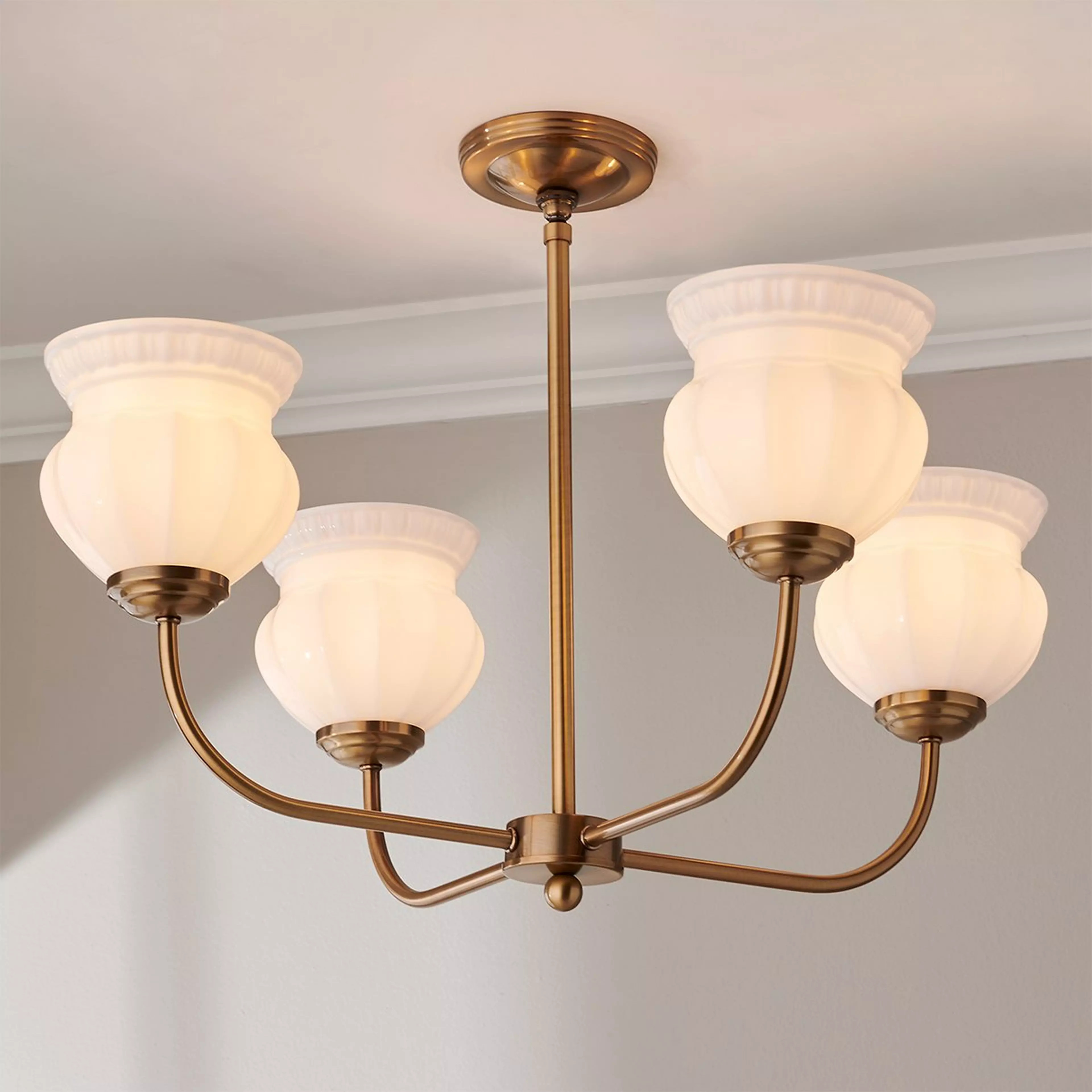 Chris Loves Julia Marlo Chandelier - 4 Light | Shades of Light