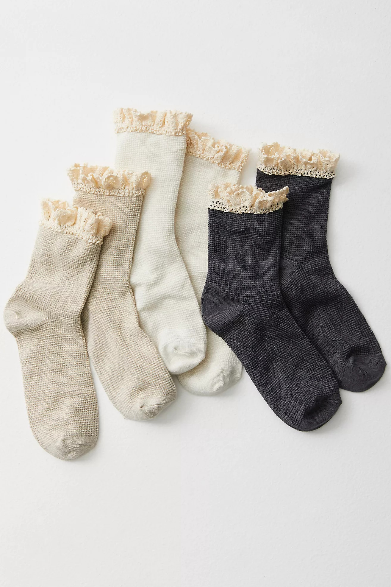 Ruffle Sock Pack | Free People (Global - UK&FR Excluded)