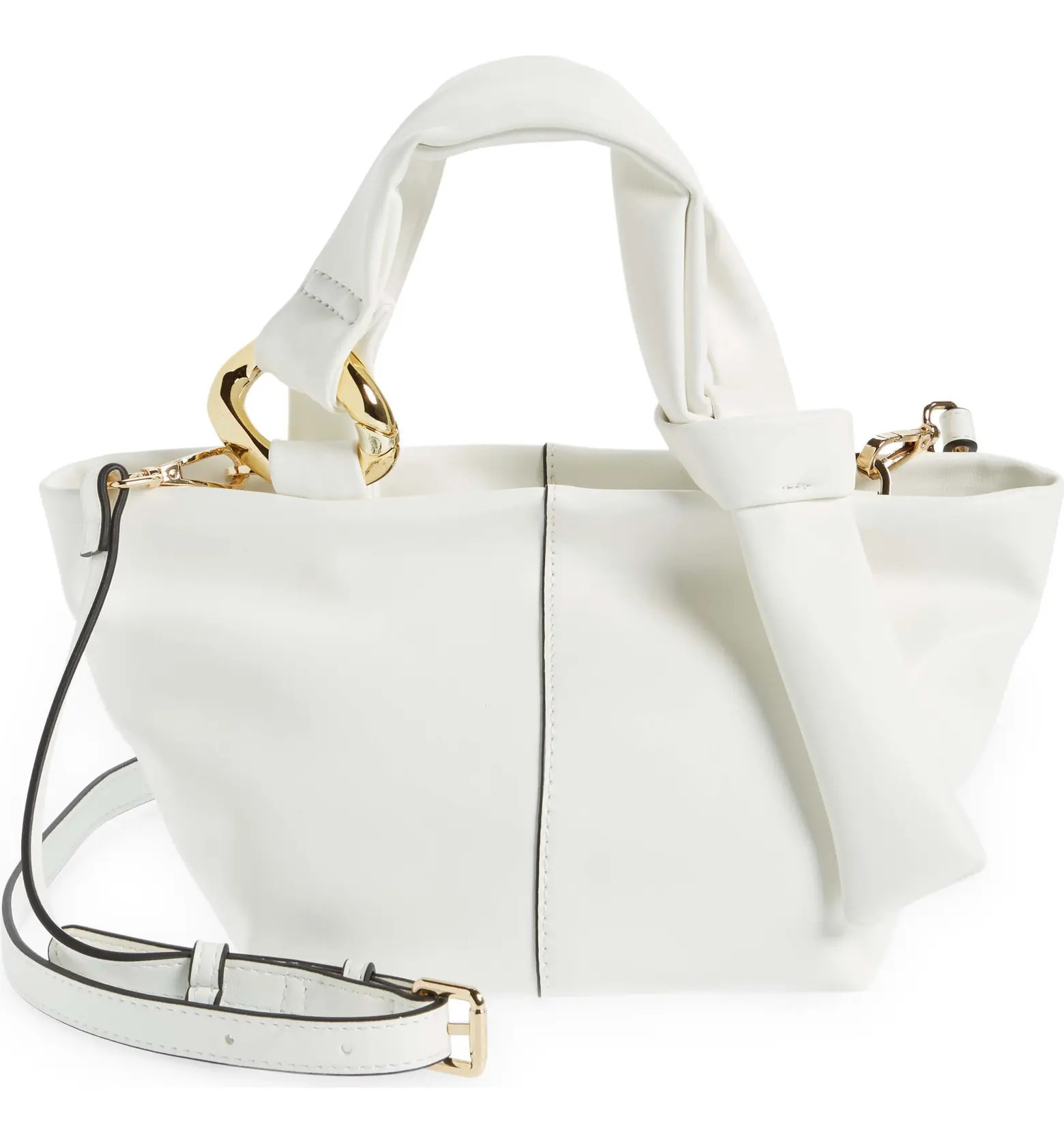 Topshop Mini Buckle Strap Faux Leather Tote Bag | Nordstrom | Nordstrom