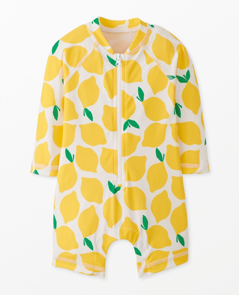 Baby Print Long Sleeve Rash Guard Swimsuit | Hanna Andersson