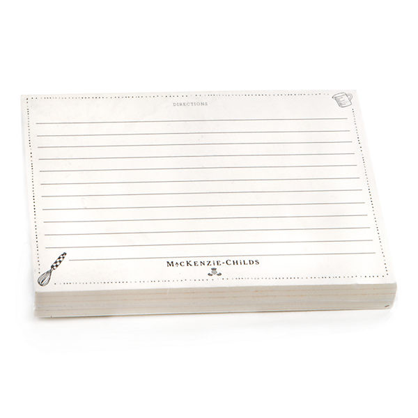 MacKenzie-Childs Recipe Cards | MacKenzie-Childs