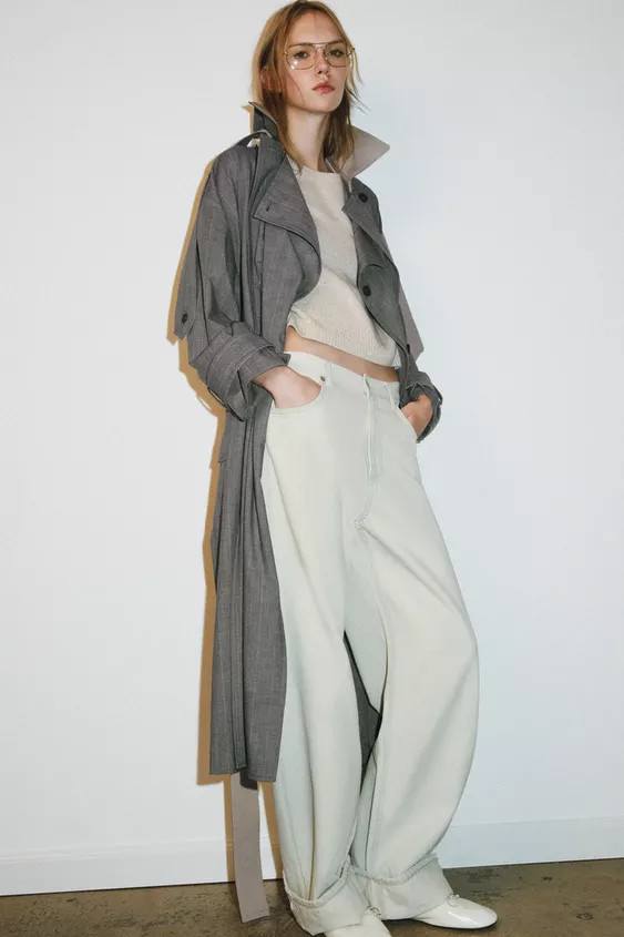 KURZ\u00c4RMLIGER PULLOVER AUS 100 % WOLLE | Zara DE