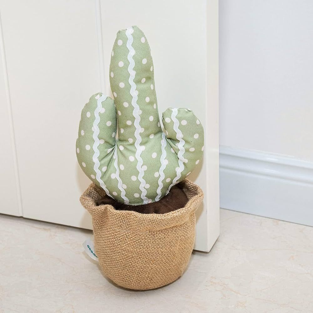 Marwood Cute Door Stopper Decorative Door Stops for Home and Office, Green Cactus Weighted Interi... | Amazon (US)