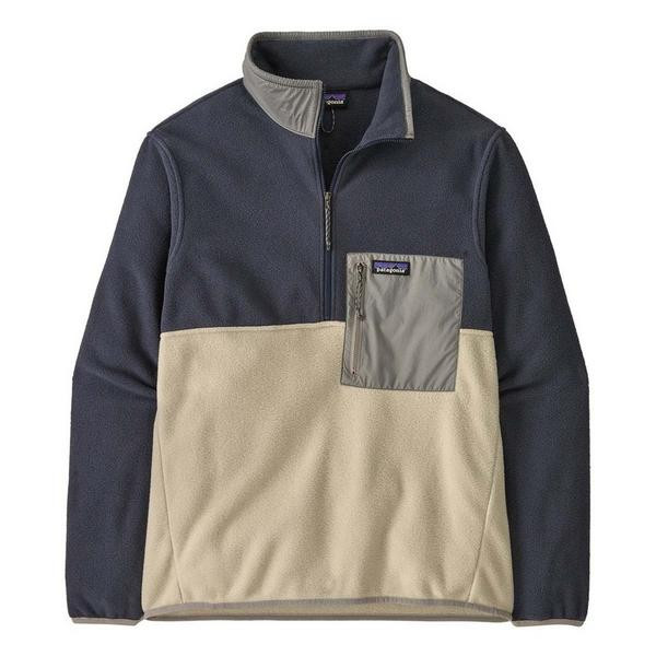 Men's Patagonia Microdini 1/2 Zip Pullover Small Pelican | Scheels Sports