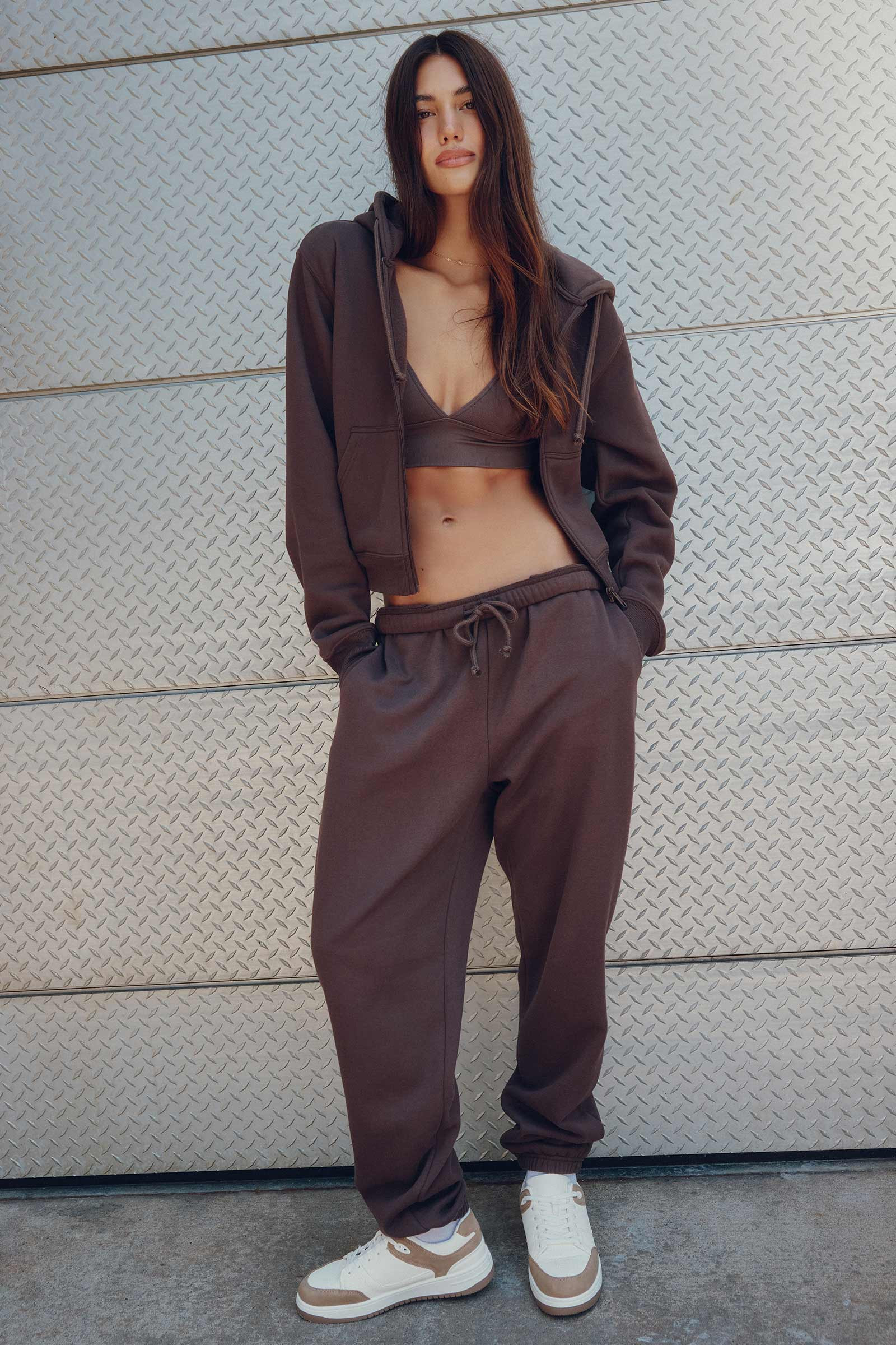 MADESOFT Fleece Baggy Sweatpants | Ardene