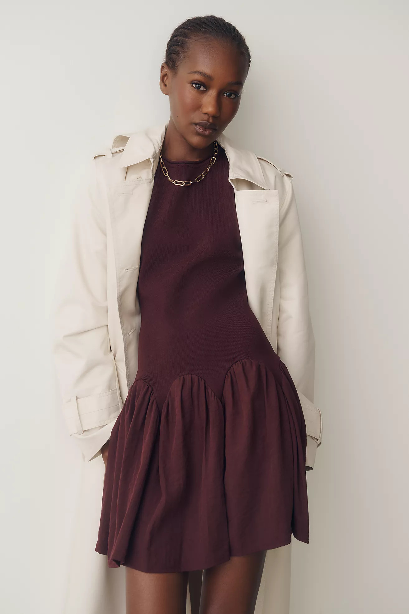 Siempre Sleeveless Twofer Dress | Anthropologie (US)