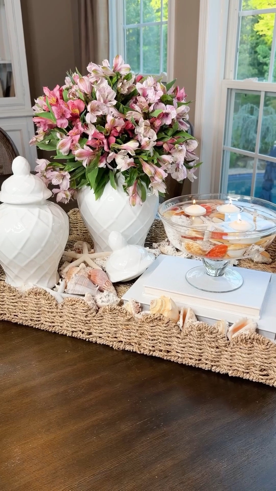 Summer Tray styling.

#LTKHome #LTKSeasonal