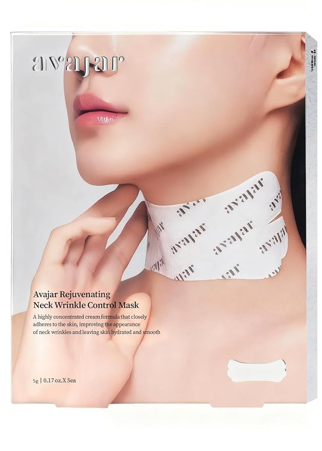 Avajar Collagen Neck Mask, PDRN Neck Firming, Tightening & Lift Mask with Wrinkle Patches, Anti-A... | Amazon (US)