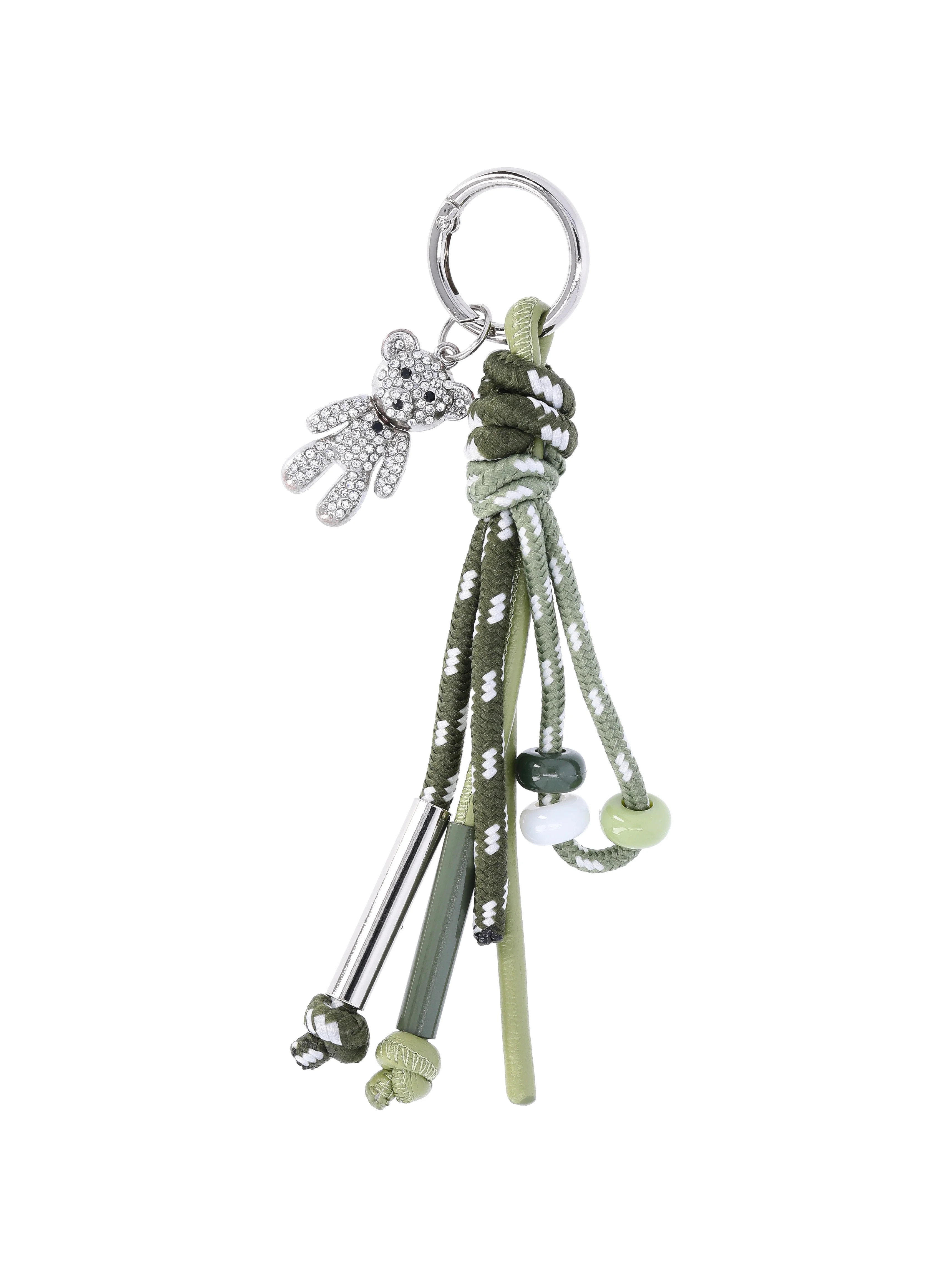No Boundaries Women's Bag Charm, Olive Bungee - Walmart.com | Walmart (US)
