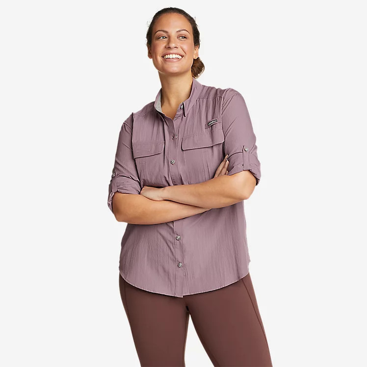 Women's UPF Guide Long-Sleeve Shirt | Eddie Bauer, LLC