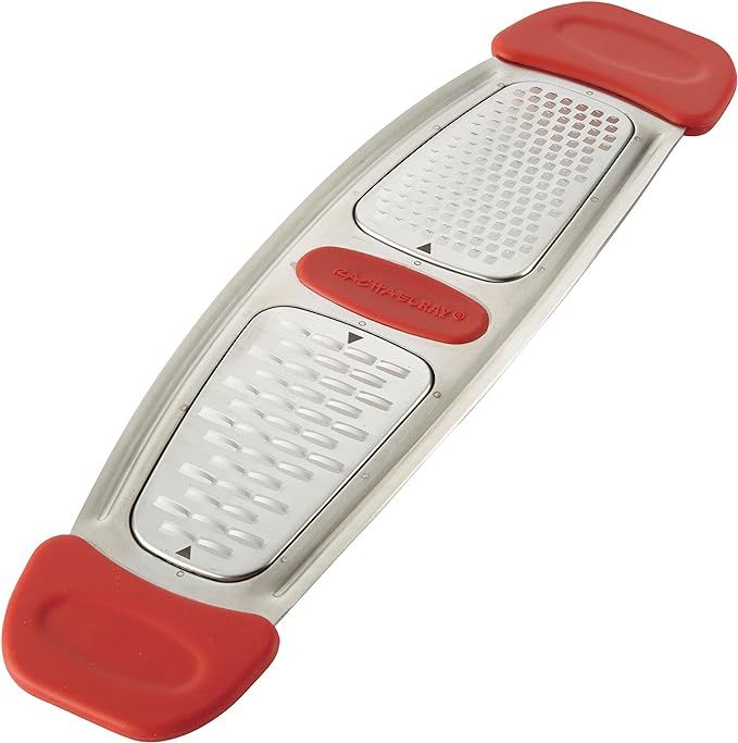 Rachael Ray Multi Stainless Steel Grater, Red | Amazon (US)