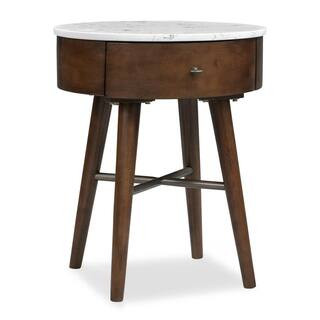 Poly and Bark Andover Side Table HD-509-WAL - The Home Depot | The Home Depot