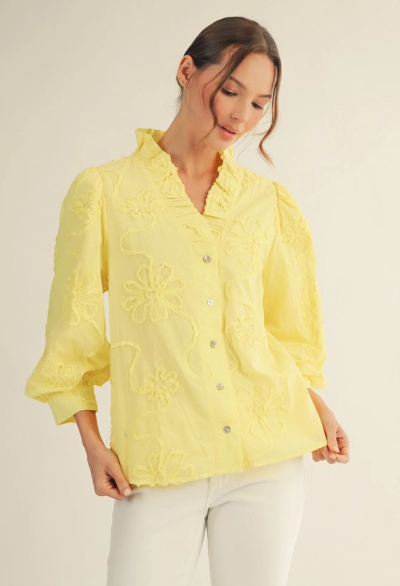 Lemon Cello Top | The Collection Texas